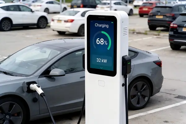 Industrial Displays for EV Charging Stations: 7 Site Questions Before Specifying Nits