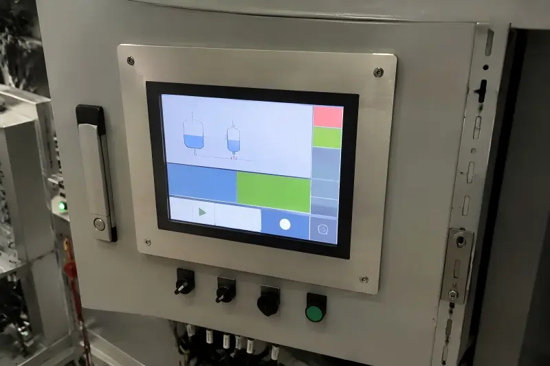 Industrial LCD monitors used for machine control and embedded equipment