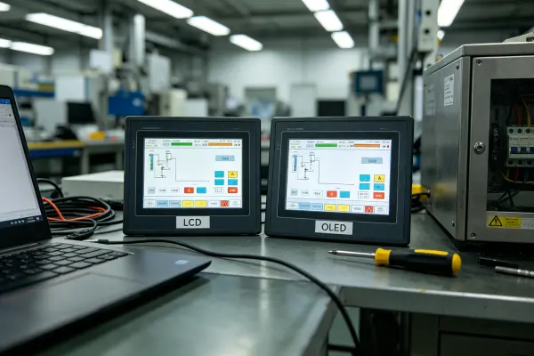 LCD vs OLED for Industrial Applications: 5 Selection Factors
