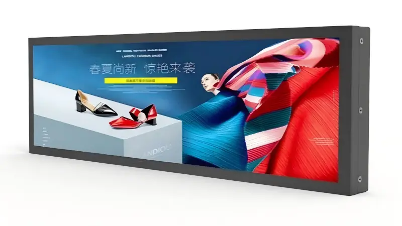 Stretched Bar LCD Display
